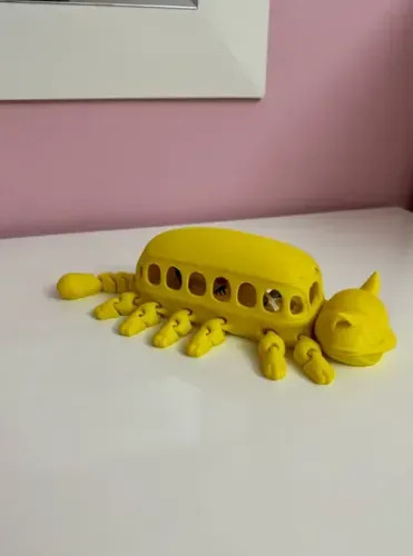 Gatobús Totoro Articulado En 3d - Foto 2