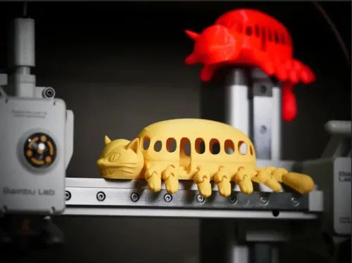 Gatobús Totoro Articulado En 3d - Foto 4