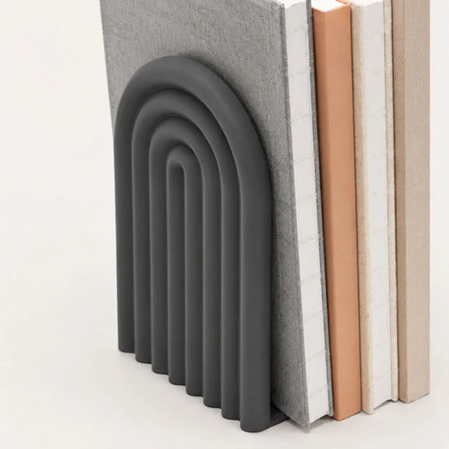 Figura Decorativa De Sujeta Libros De Arco Moderno