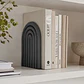 Figura Decorativa De Sujeta Libros De Arco Moderno - Miniatura 8