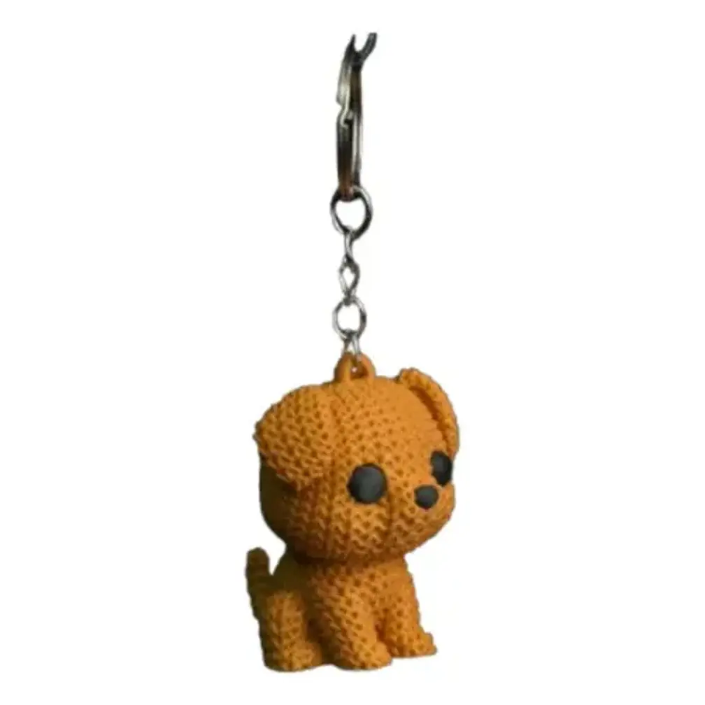 Llavero De Cachorro Tejido 1