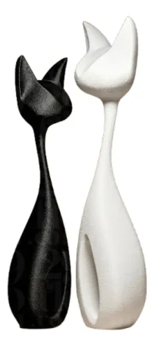 Figura - Gatos Estilizados