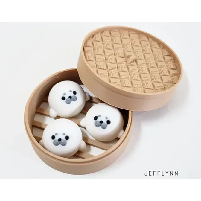 Llavero De Panecillos De Foca 2
