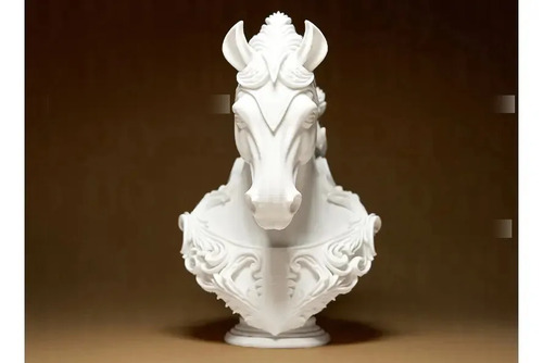 Elegante Escultura De Caballo - Figura Decorativa - Foto 3