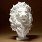 Elegante Escultura De León - Figura Decorativa - Miniatura 3