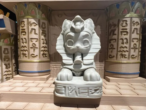 Figura Decorativa De La Estatua Del Gato Esfinge - Foto 2