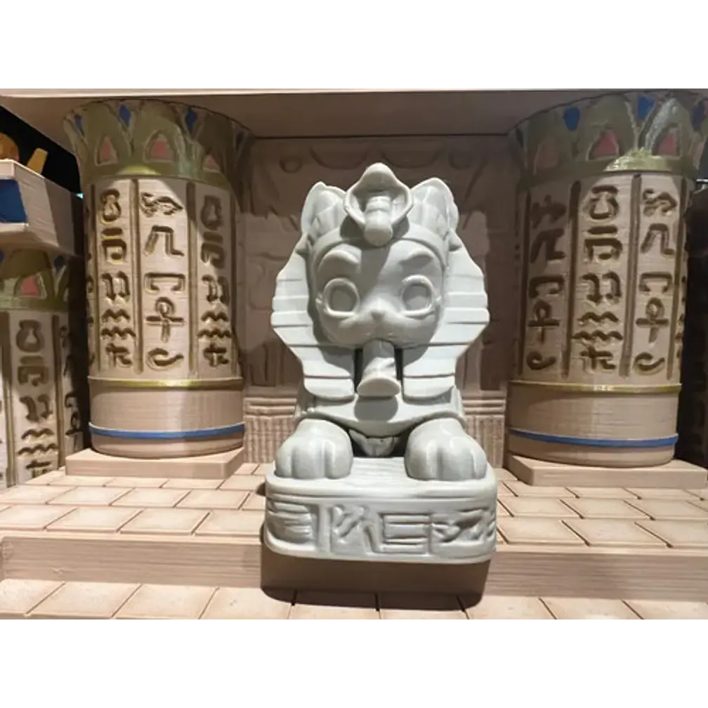 Figura Decorativa De La Estatua Del Gato Esfinge 2