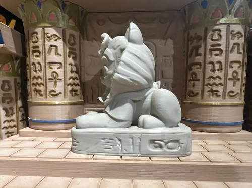 Figura Decorativa De La Estatua Del Gato Esfinge - Foto 3
