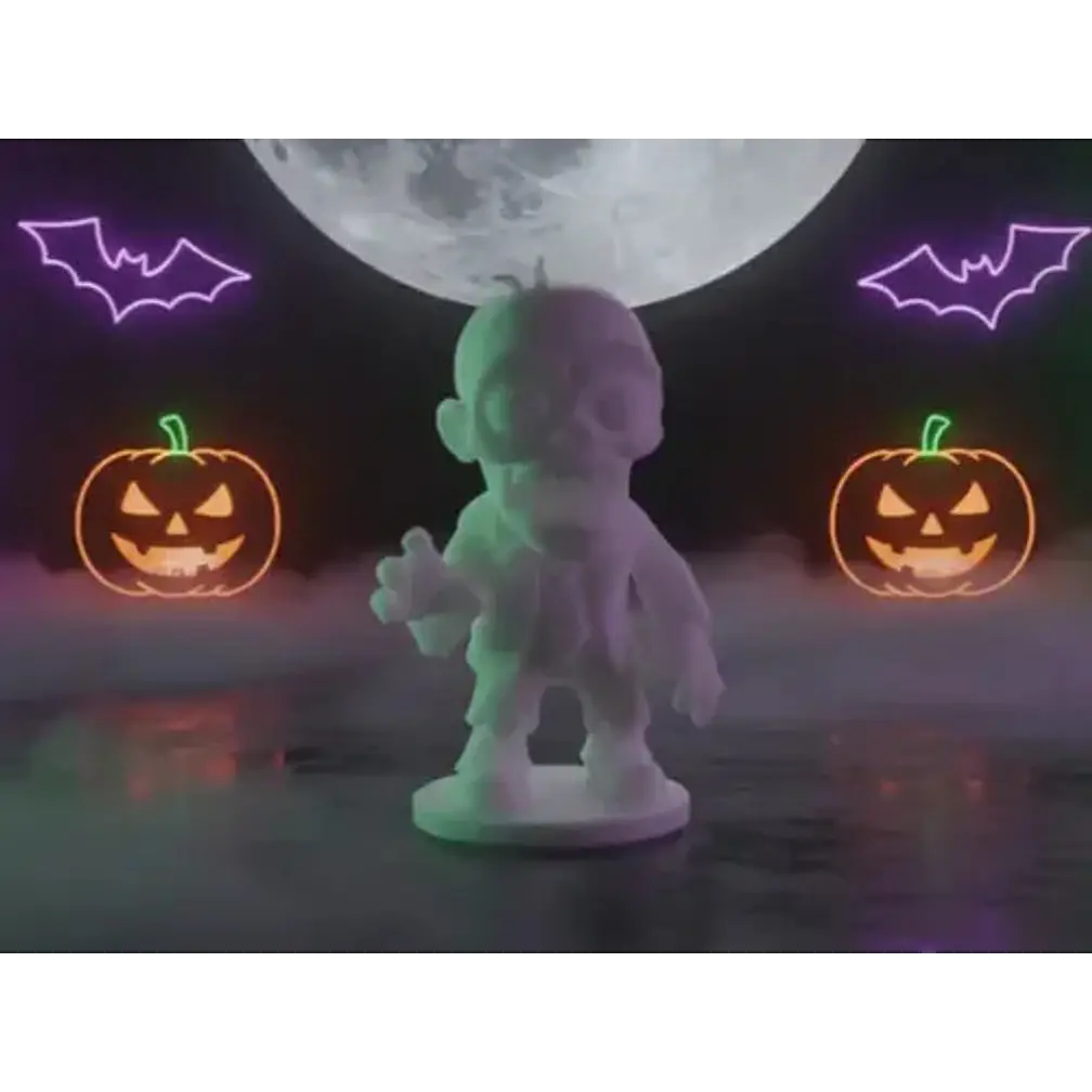 Figura Decorativa De Zombi En Traje 2