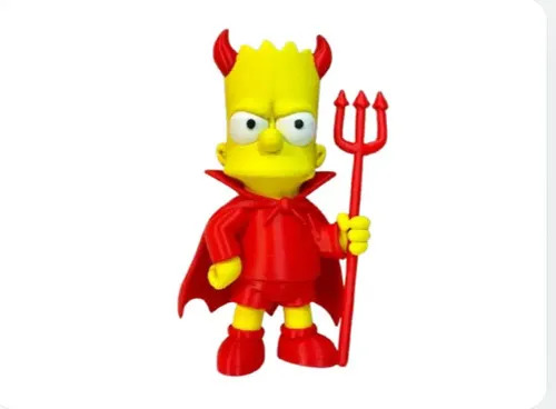 Figura Decorativa- Bart Simpson Diablo