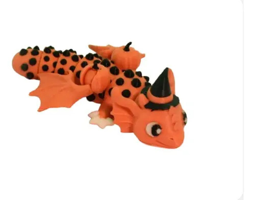 Adorno Halloween - Dragón Articulado