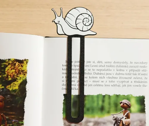 Marcapáginas De Caracol - Foto 2