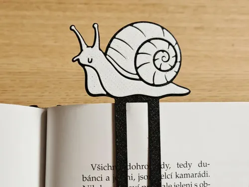 Marcapáginas De Caracol - Foto 3