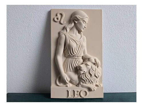 Figura Decorativa De Mujer Leo - Signo Del Zodíaco