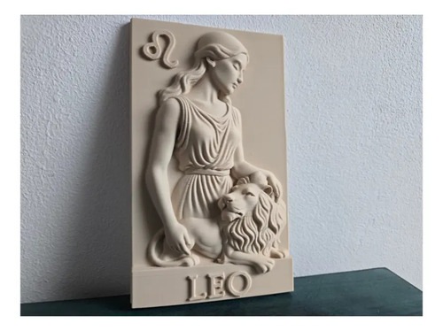 Figura Decorativa De Mujer Leo - Signo Del Zodíaco - Foto 2