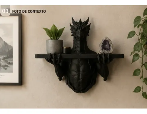 Estantería De Pared- Dragón Guardián - Foto 2
