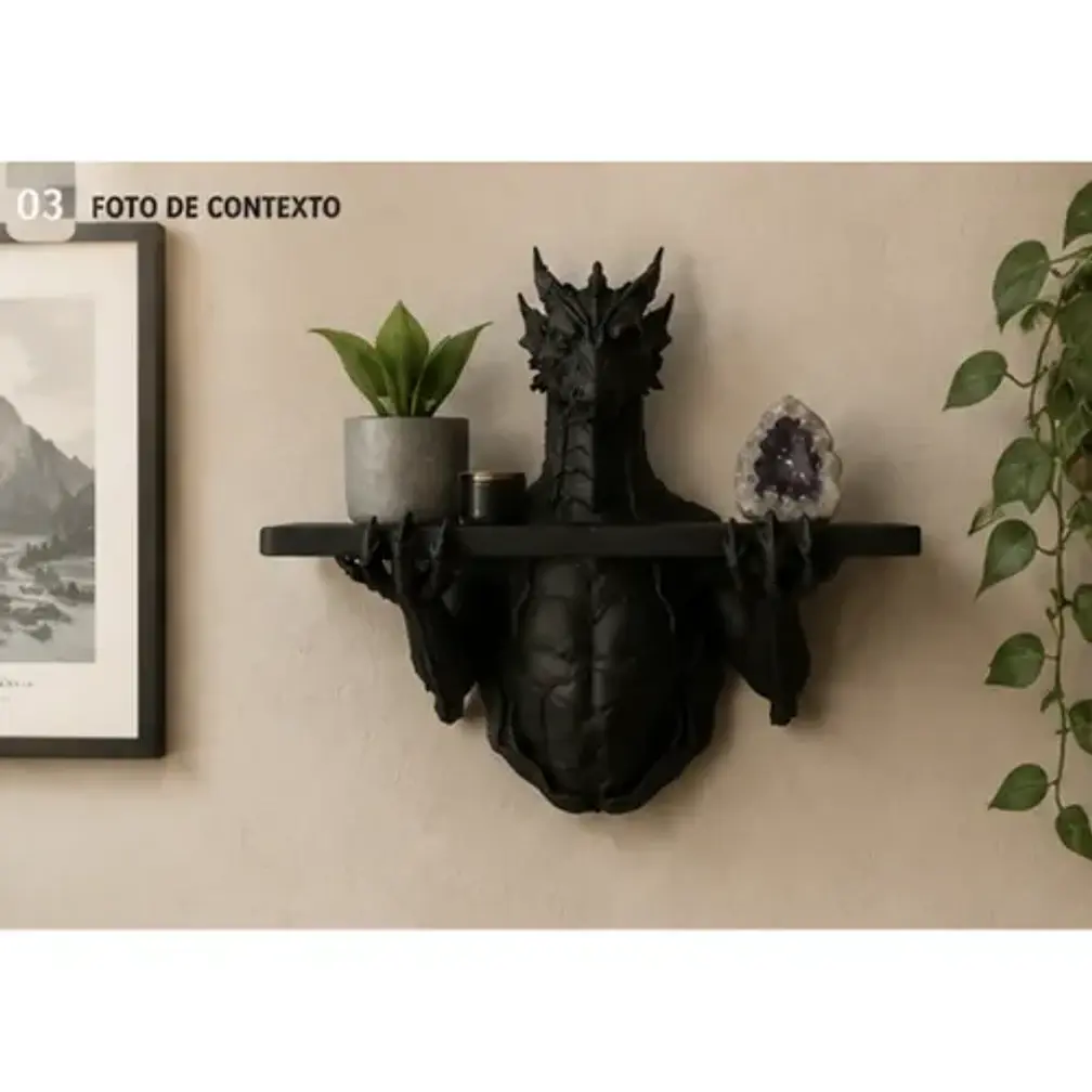 Estantería De Pared- Dragón Guardián 2