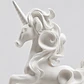 Escultura Elegante De Unicornio - Figura Decorativa - Miniatura 2
