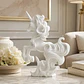Escultura Elegante De Unicornio - Figura Decorativa - Miniatura 3