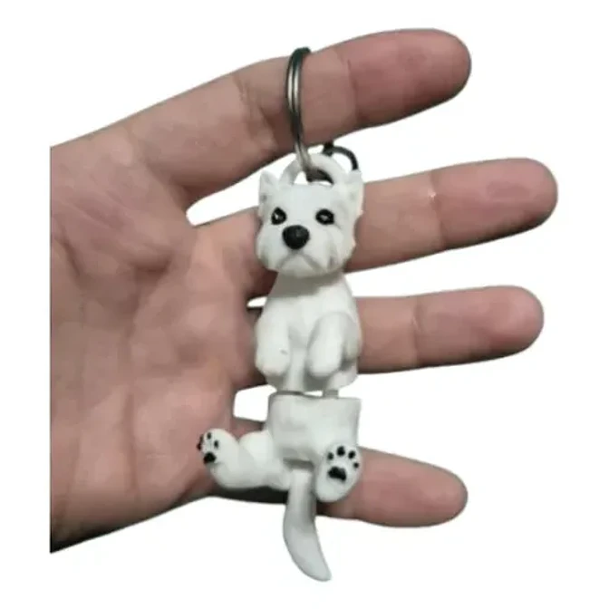 Llaveros Articulados De Perritos 1
