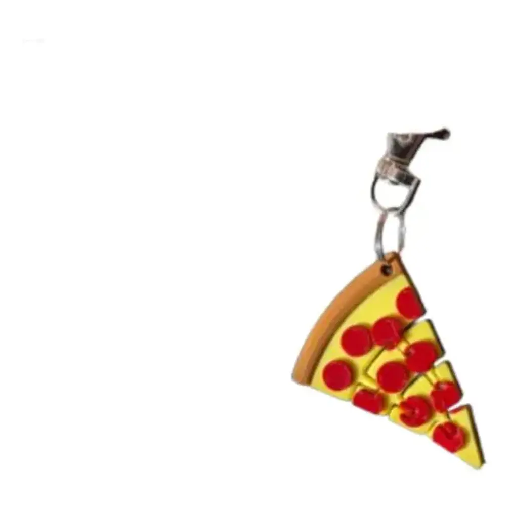 Llavero Pizza Flexible 1