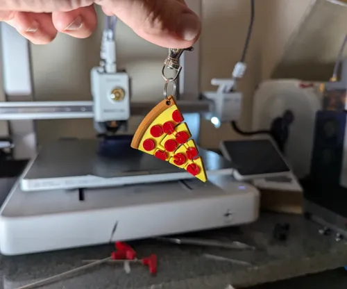 Llavero Pizza Flexible - Foto 3