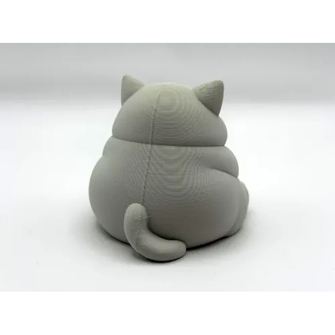 Escultura Decorativa- Gato Gordito Donut 4