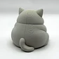 Escultura Decorativa- Gato Gordito Donut - Miniatura 4