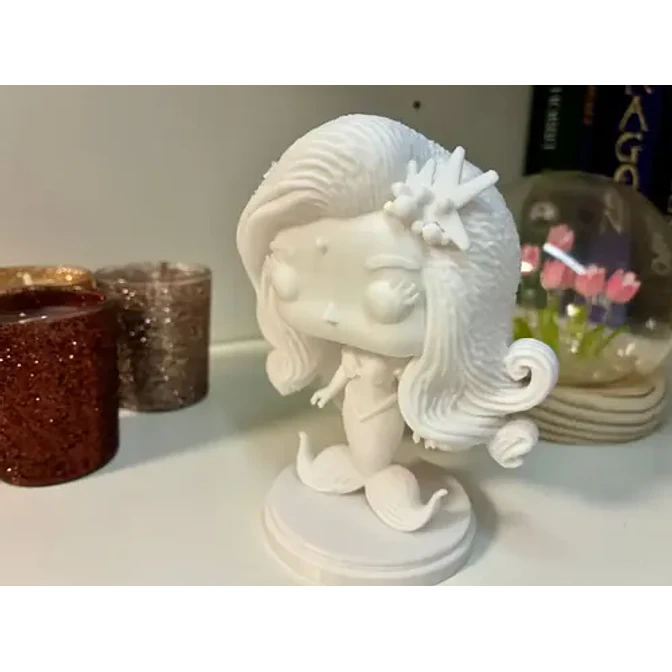 Figura Decorativa De Sirena 3