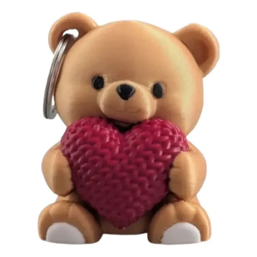 Llavero De Oso Romántico 1