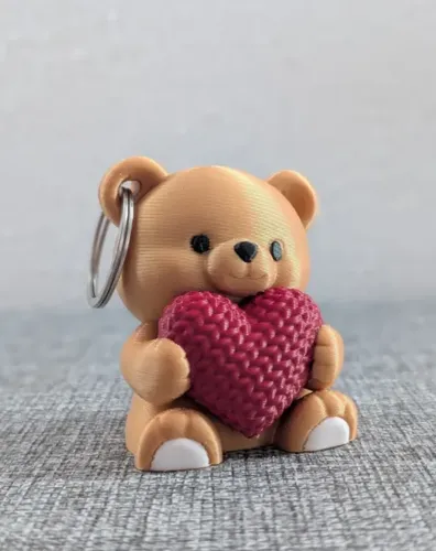 Llavero De Oso Romántico - Foto 2