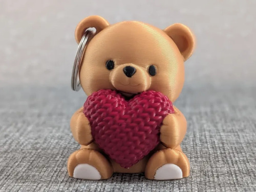 Llavero De Oso Romántico - Foto 4