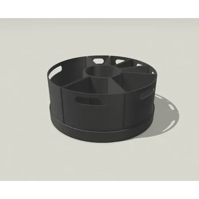 Organizador De Escritorio Modular Circular 2