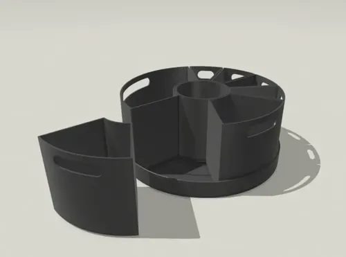 Organizador De Escritorio Modular Circular - Foto 3