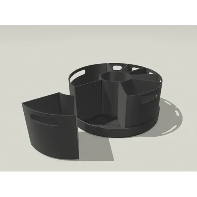 Organizador De Escritorio Modular Circular 3