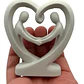 Escultura Decorativa- Amor De Manos Unidas - Miniatura 1