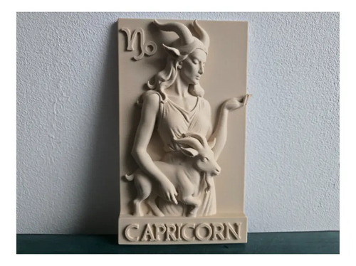 Figura Decorativa De Mujer Capricornio - Signo Zodiacal