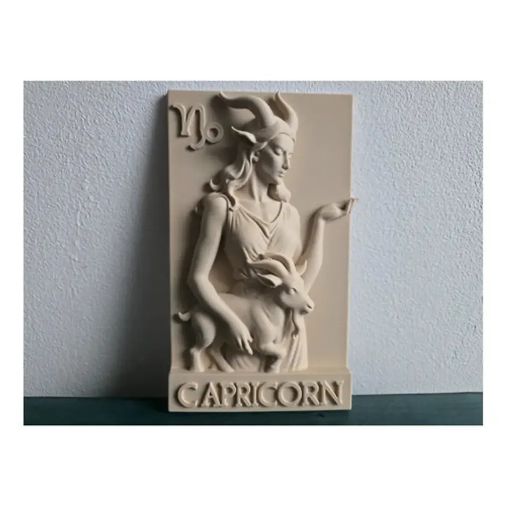 Figura Decorativa De Mujer Capricornio - Signo Zodiacal 1