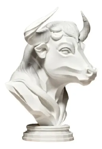Elegante Escultura De Toro - Figura Decorativa - Foto 2