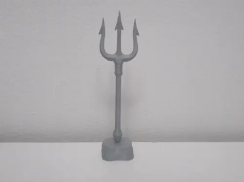 Figura Decorativa De Tridente De Poseidón