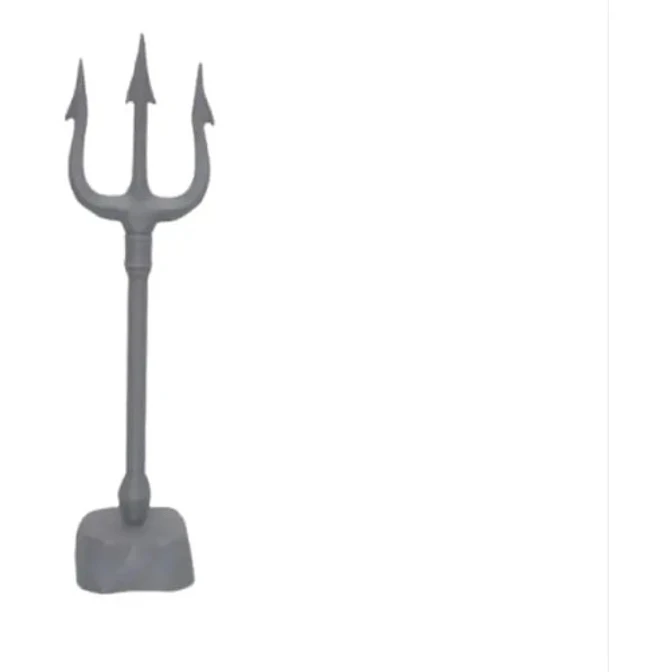 Figura Decorativa De Tridente De Poseidón 2