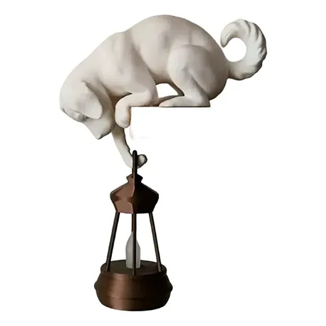 Figura Decorativa Gancho De Perro 1
