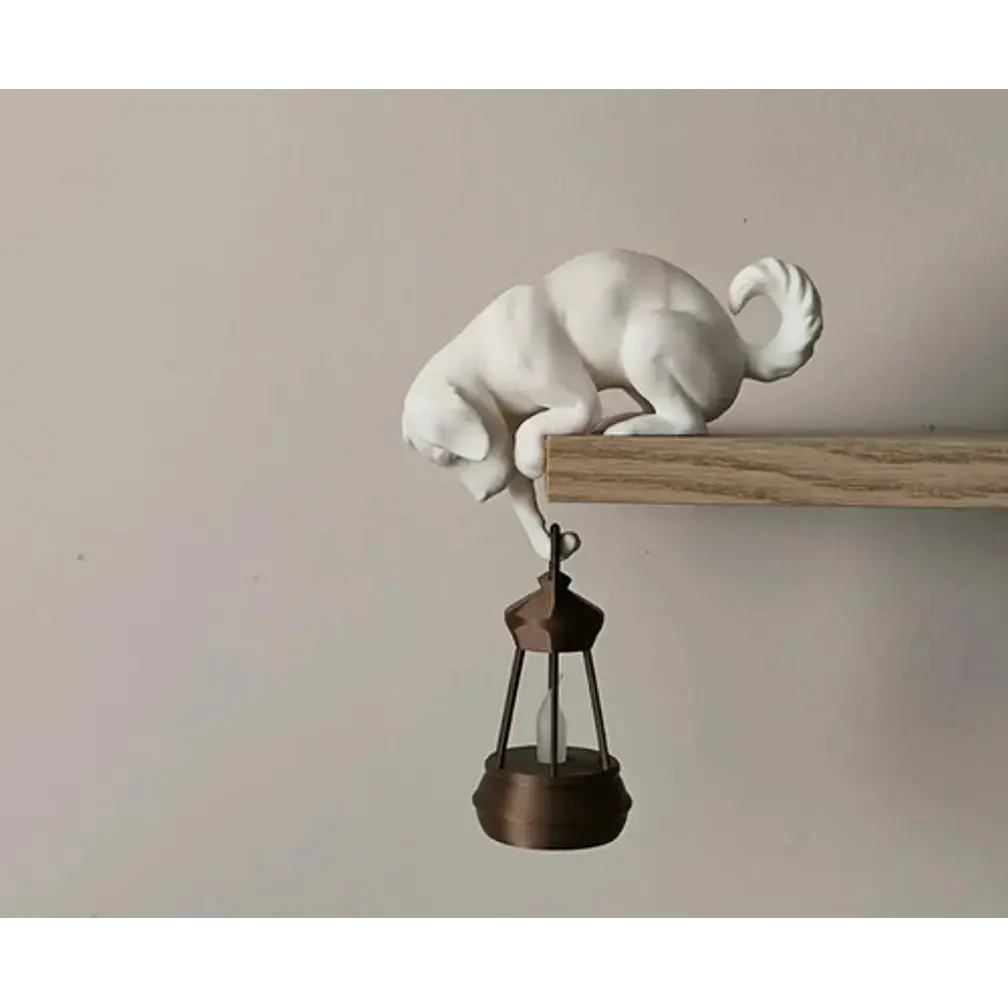 Figura Decorativa Gancho De Perro 3