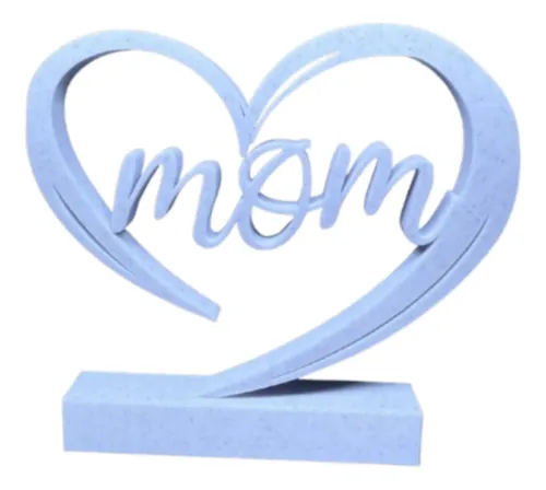 Figura Decorativa Corazon Blanco Mom - Foto 2