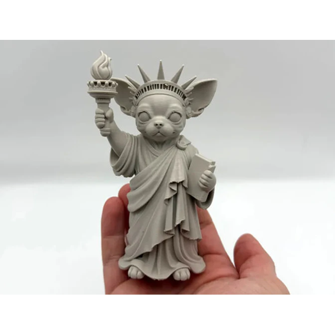 Escultura Decorativa- Chihuahua De La Libertad 2