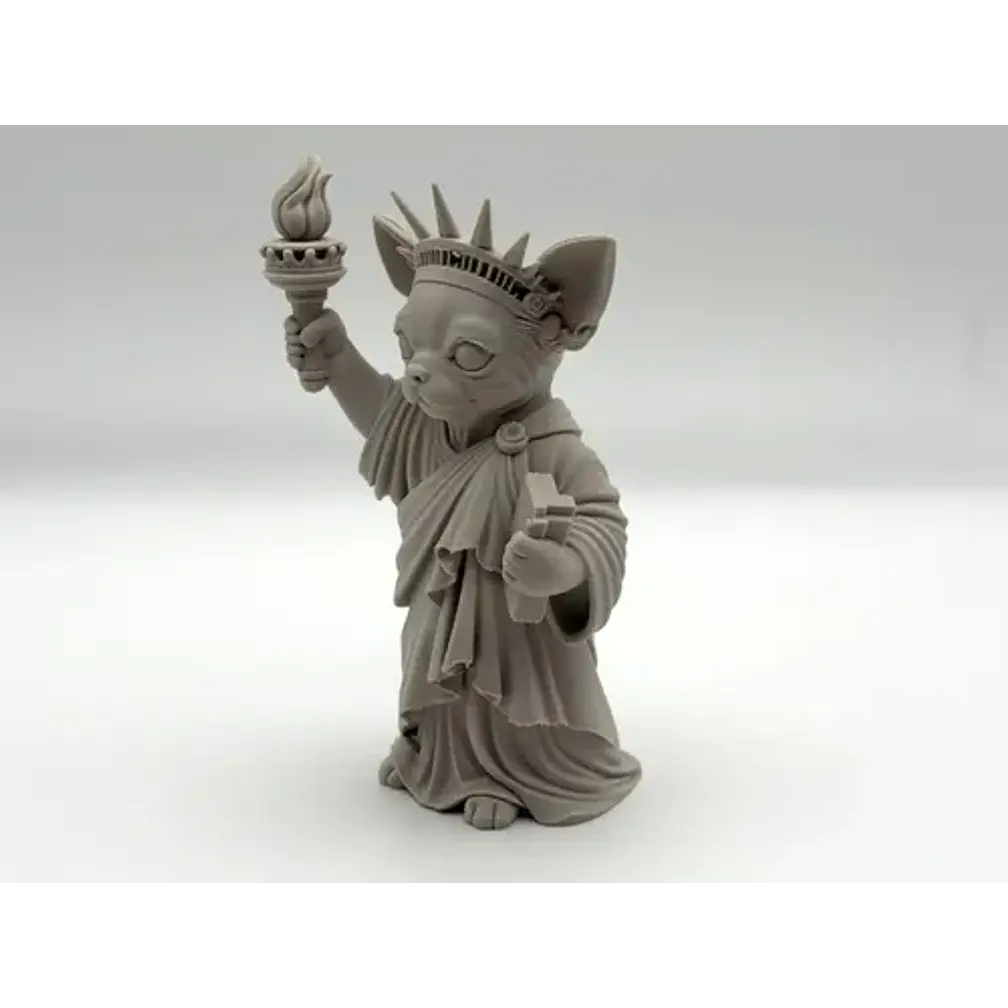 Escultura Decorativa- Chihuahua De La Libertad 4