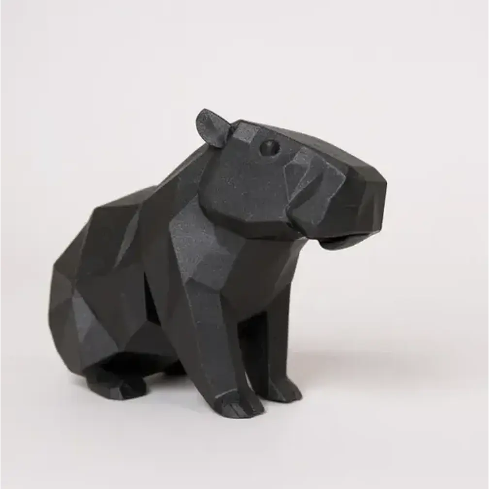Figura Decorativa Capibara Negro 1