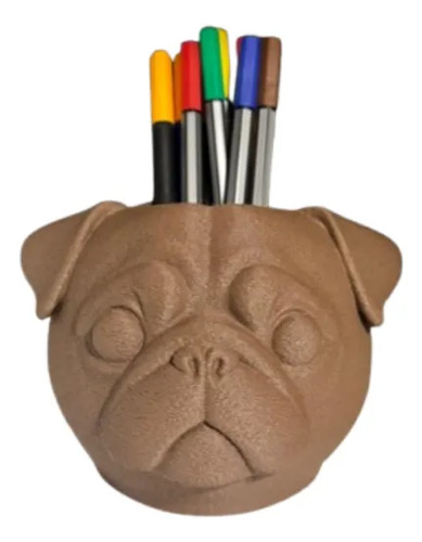 Portalápices Estilo Pug