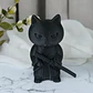 Escultura Gato Samurái - Miniatura 2