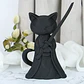 Escultura Gato Samurai Silencioso - Miniatura 1